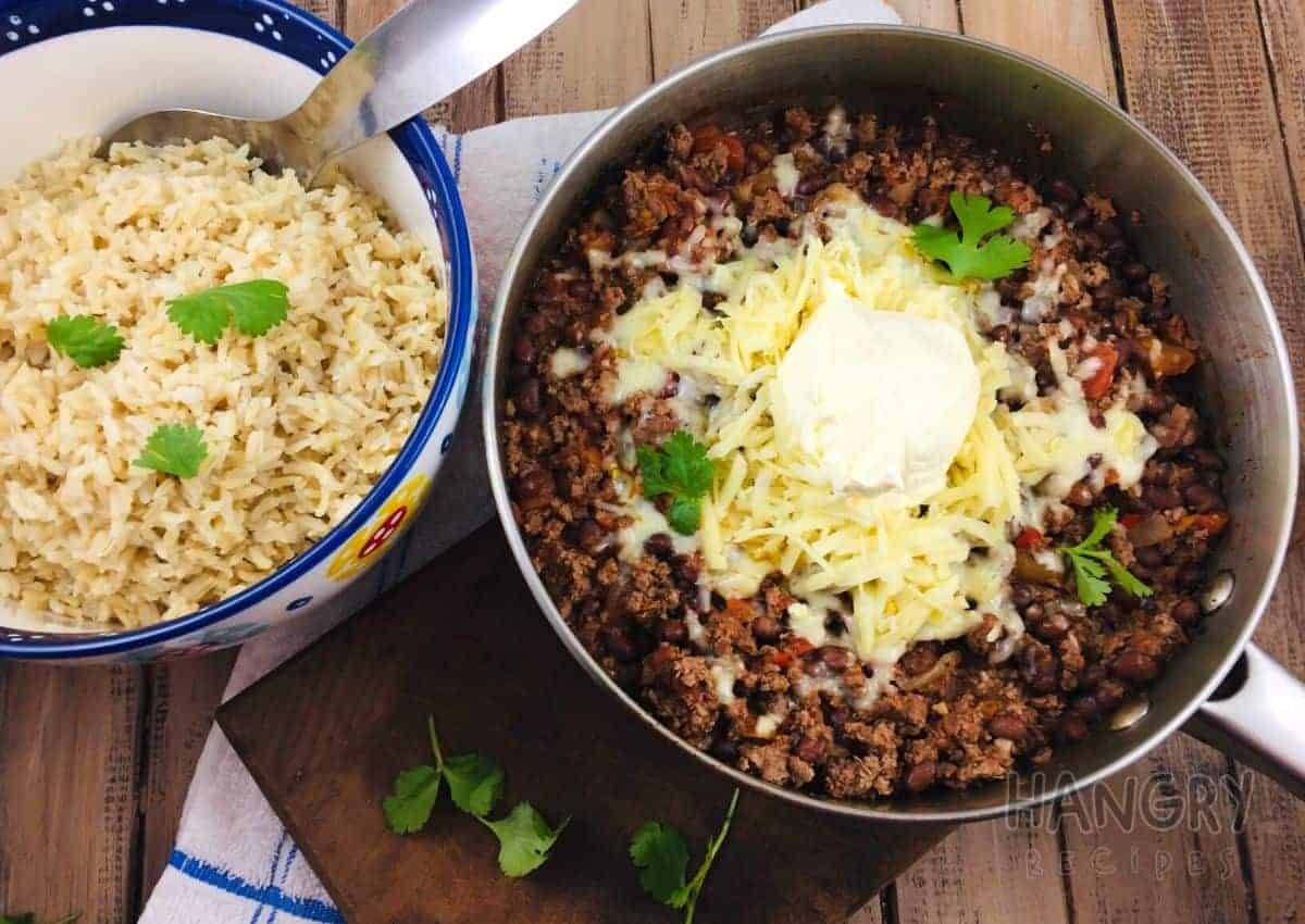 Black Bean Chilli Mince