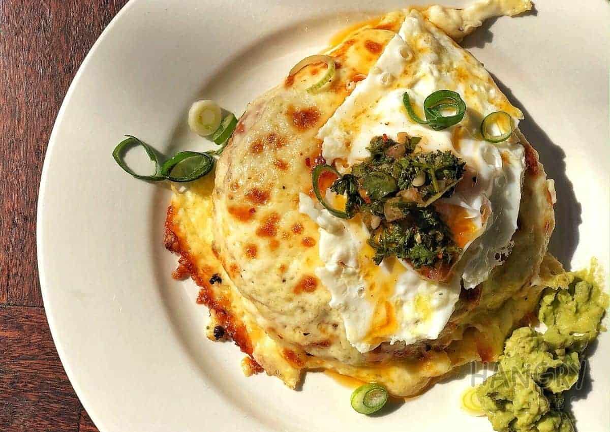 Croque Madame Sandwich.