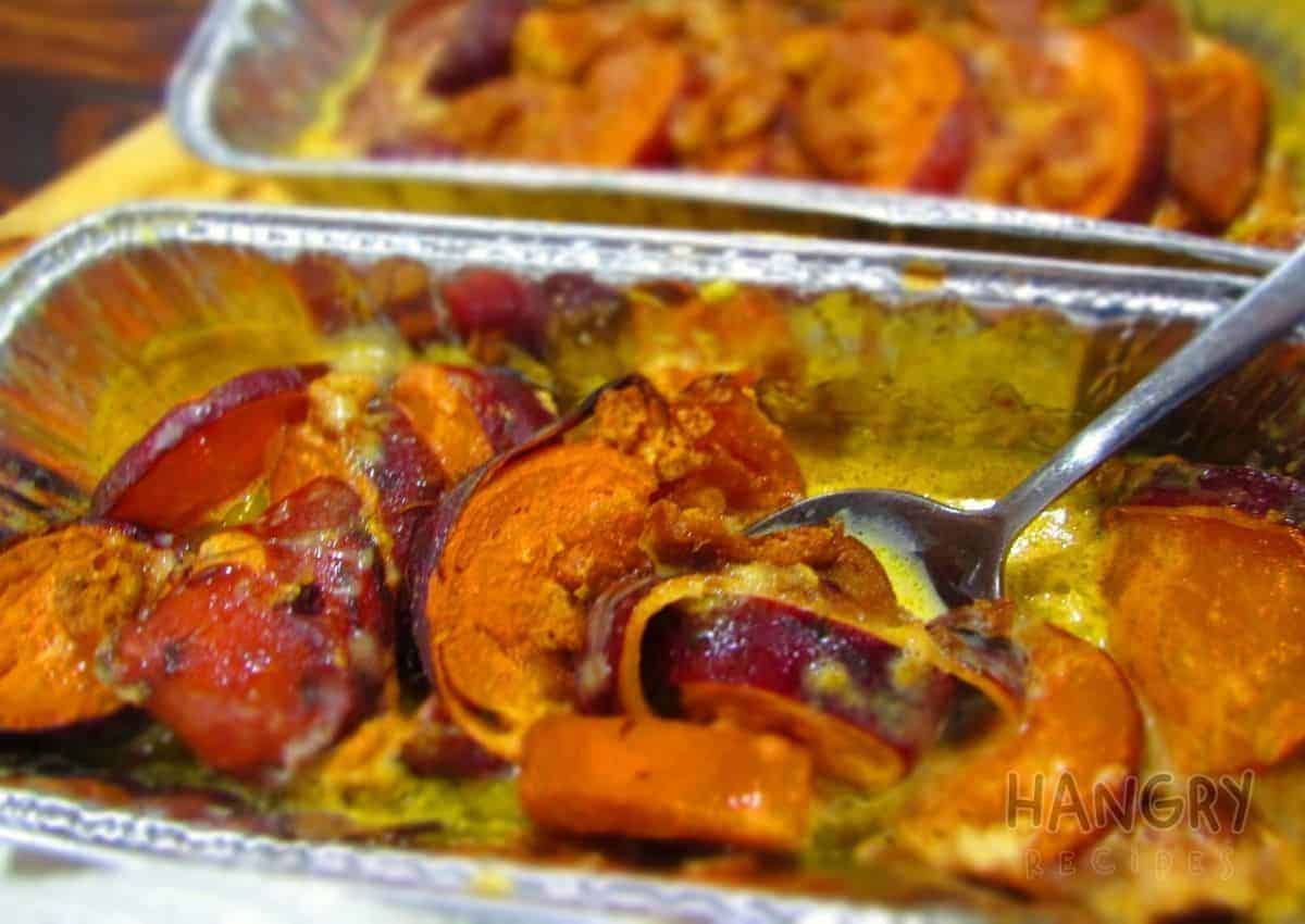 Sweet Potato Ginger Nut Bake