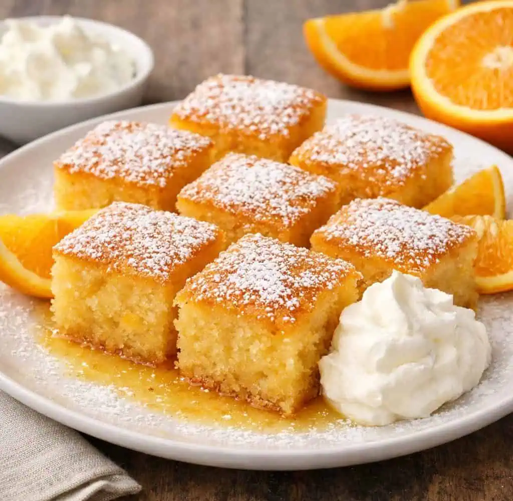 Orange Cake with Syrup