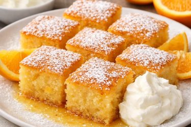 Orange Cake with Syrup