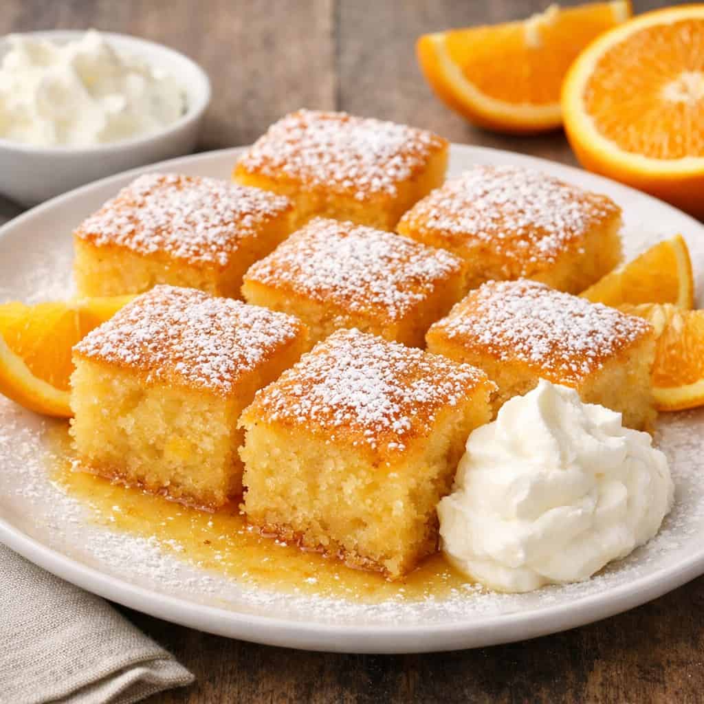 Orange Cake with Syrup