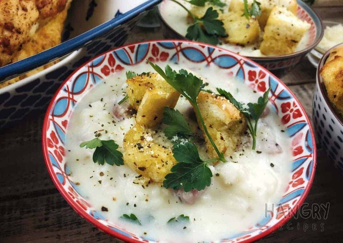 Italian Potato and Salami Soup