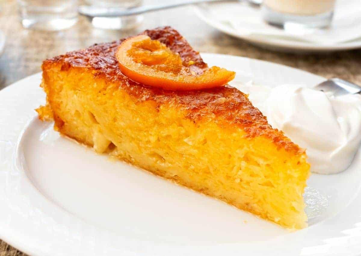Orange Cake with Syrup