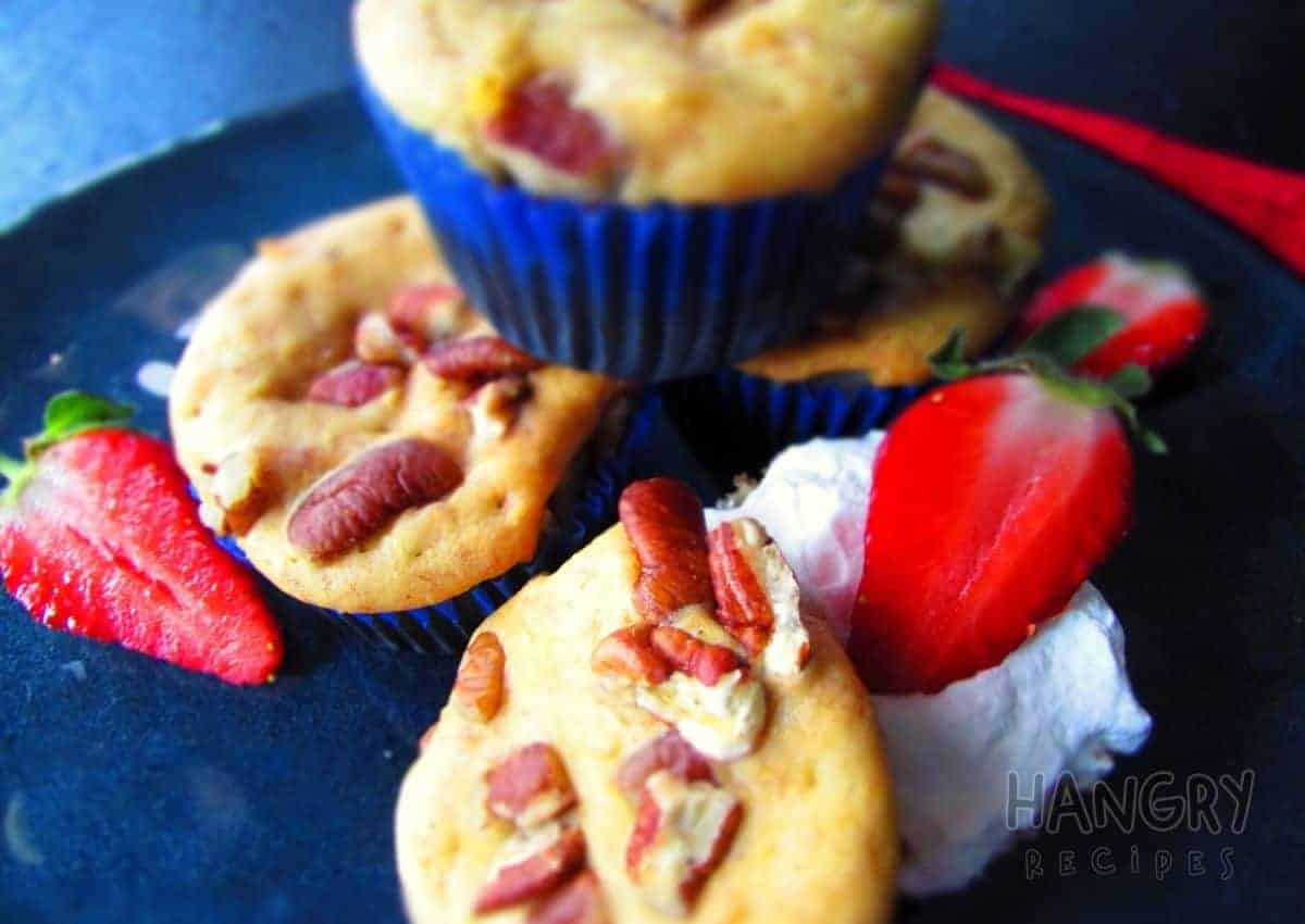 Pecan Banana Muffins