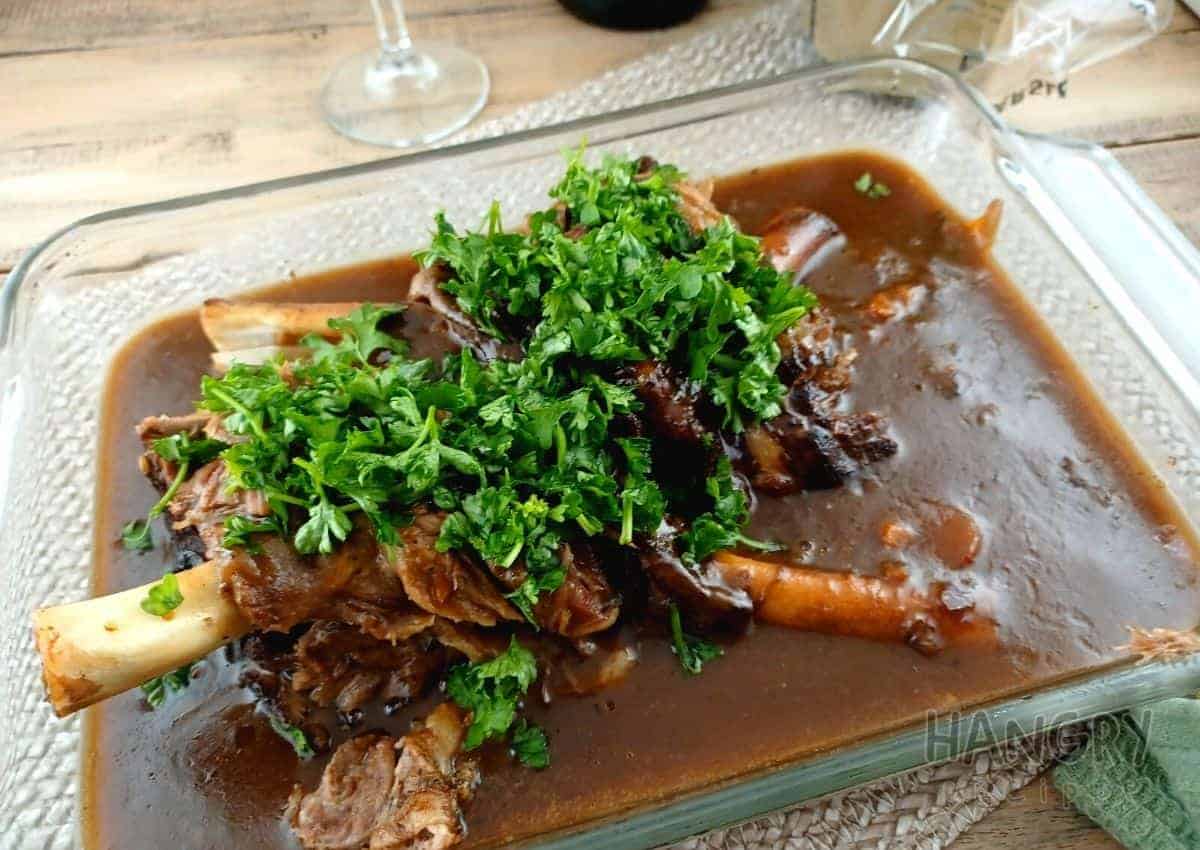 Quick and Saucy Lamb Shank