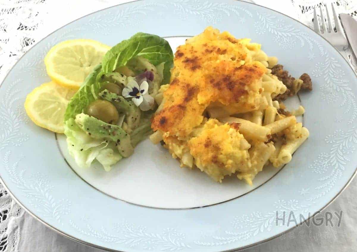 Cheesy Beef and Macaroni Casserole