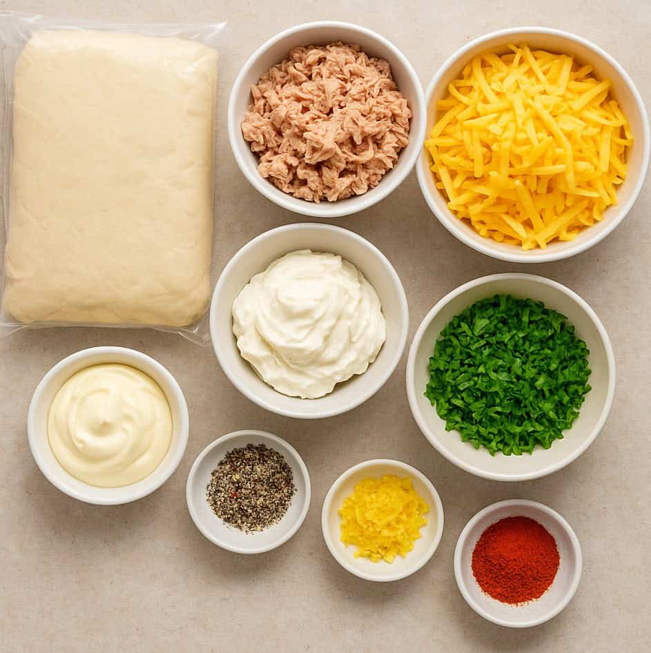 Ingredients for Tuna