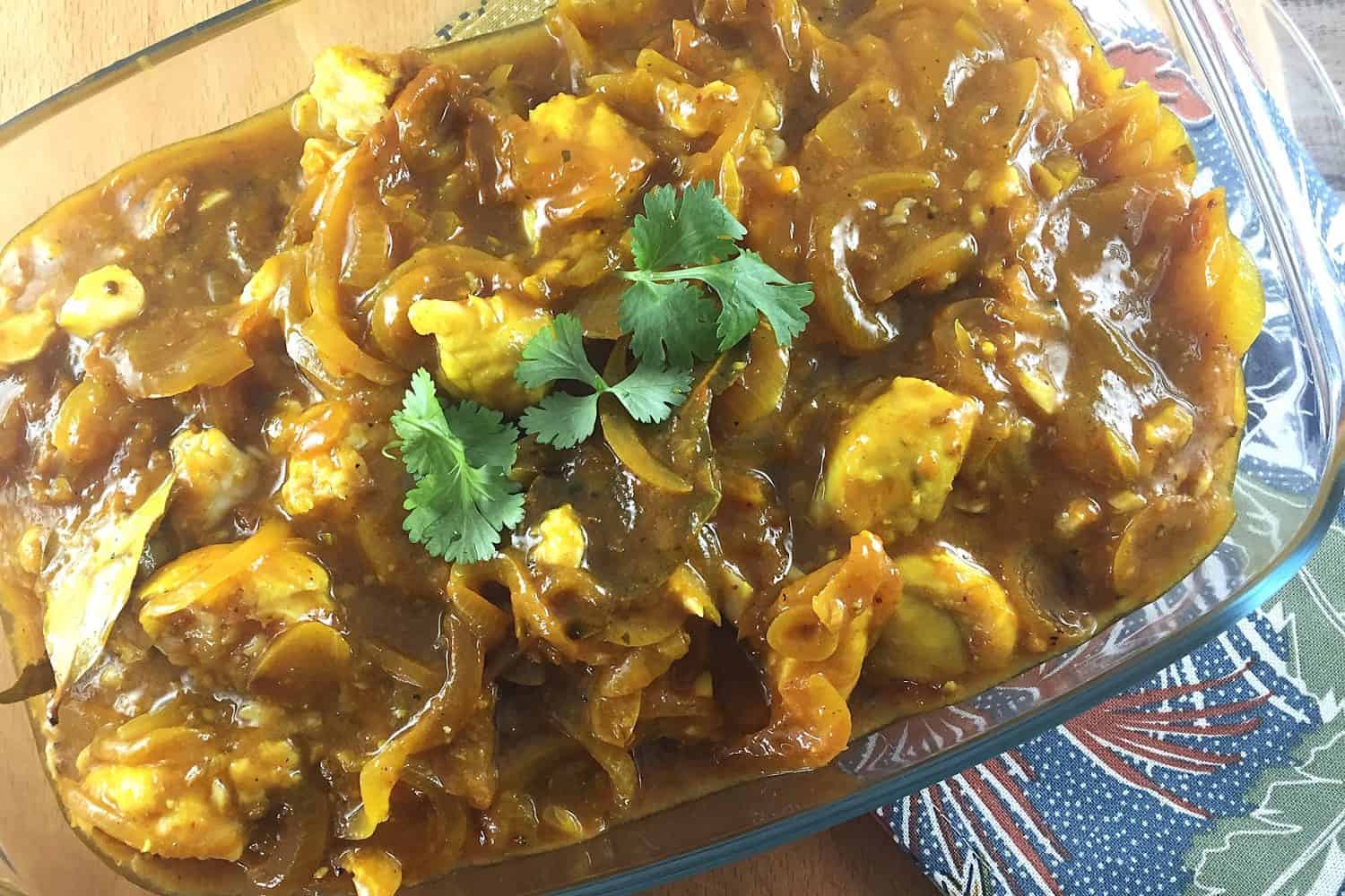 Curry Fish Bake