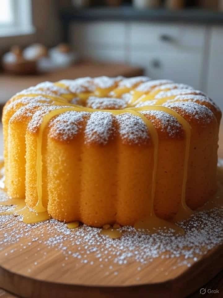Perfectly Moist Lemon Cake