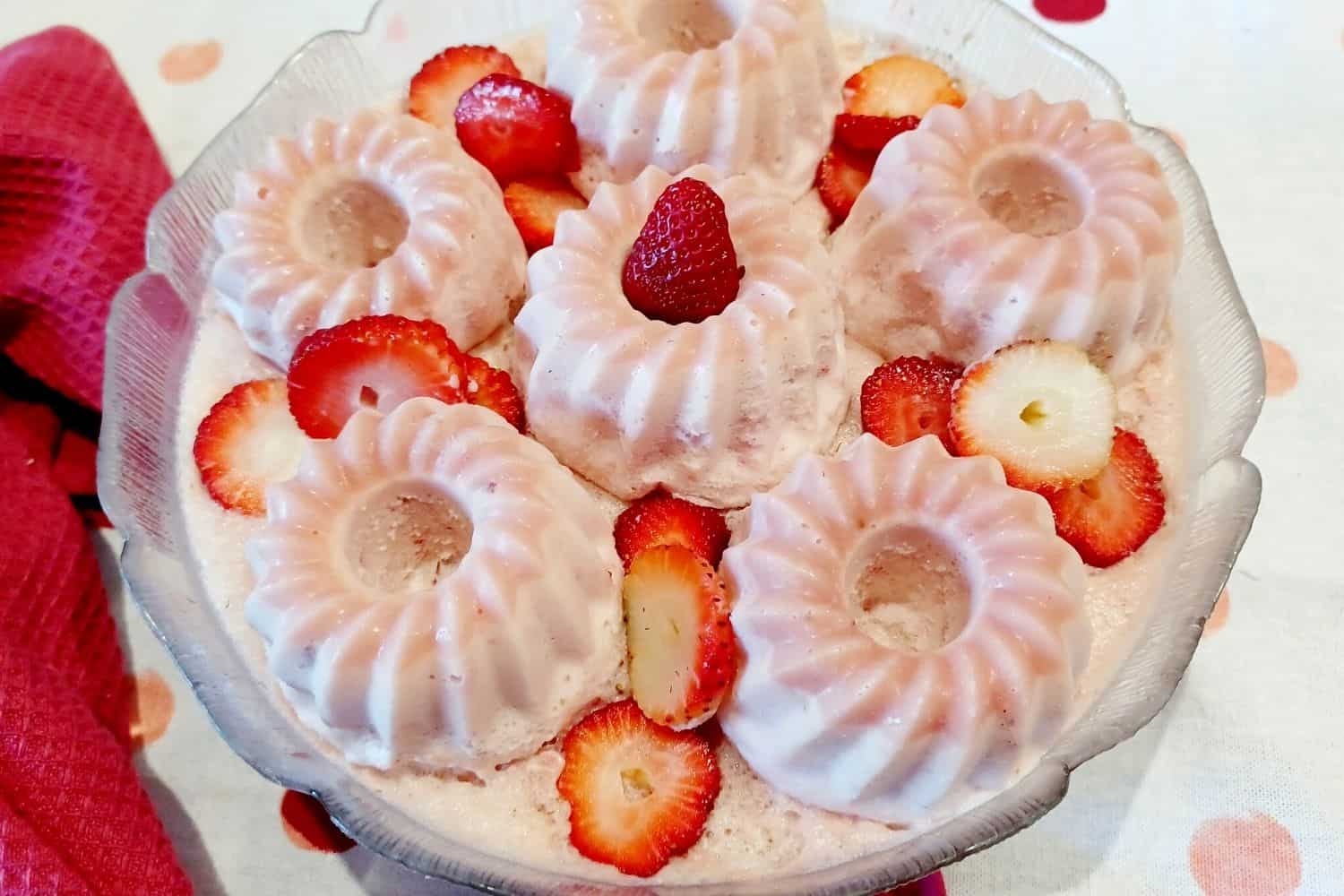 No Added Sugar Strawberry Mousse