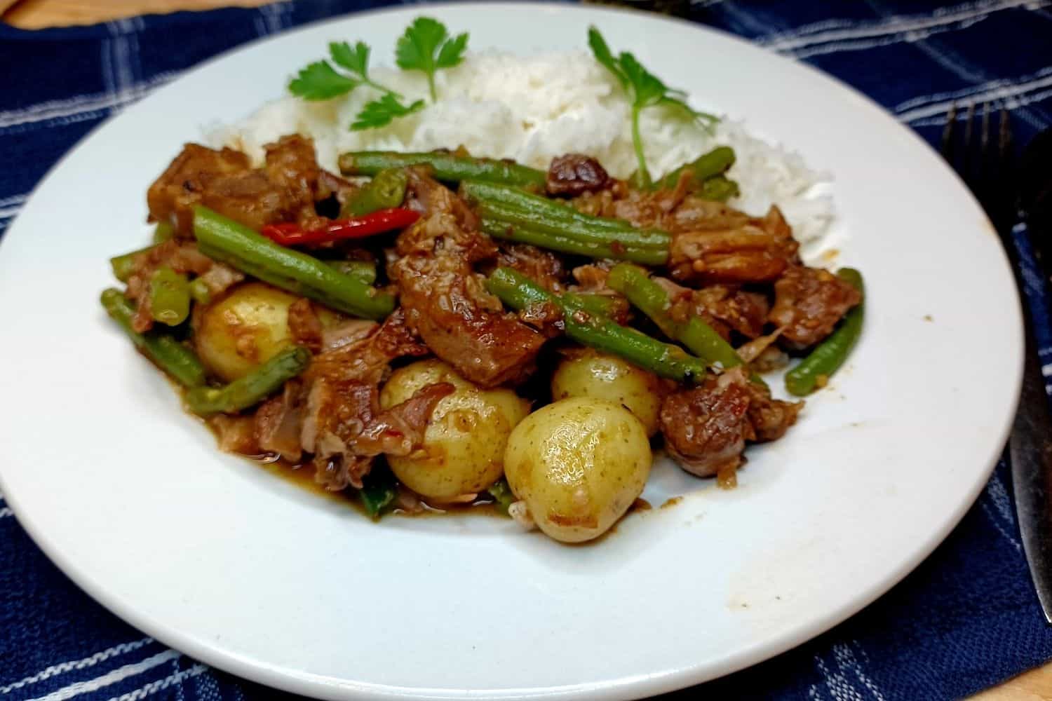 Lamb Green Bean Stew