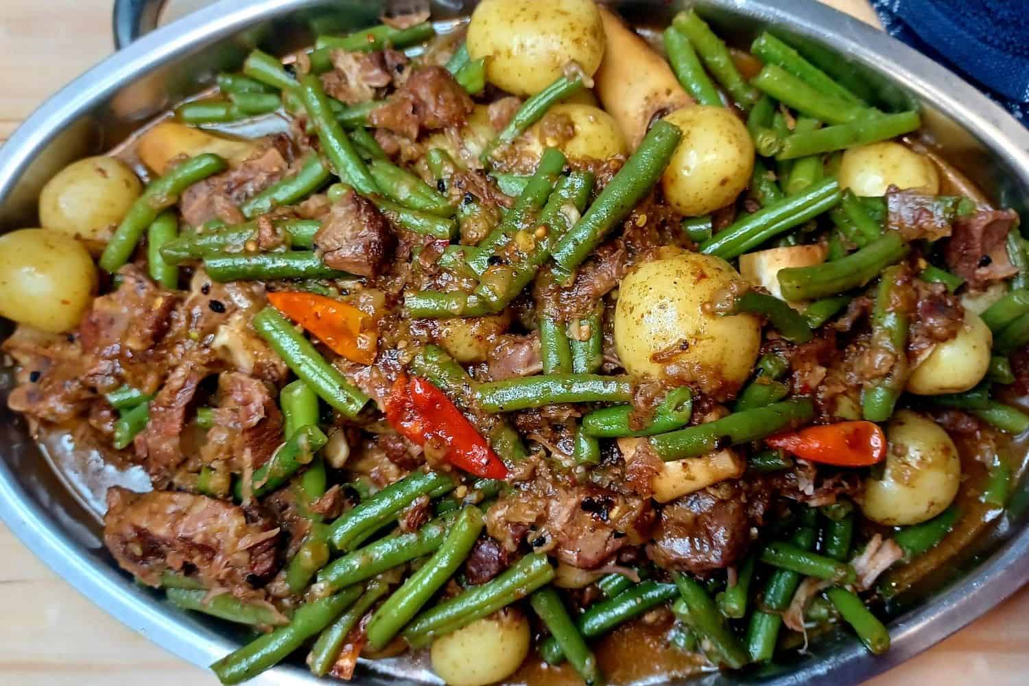 Lamb Green Bean Stew