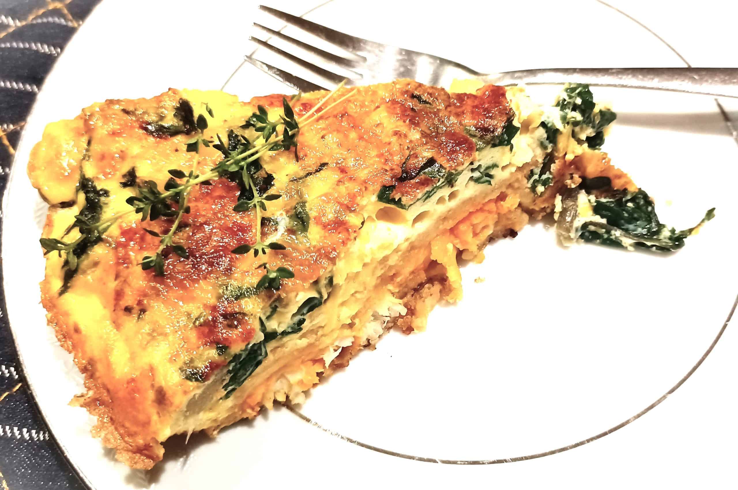 Haddock and Spinach Frittata Recipe