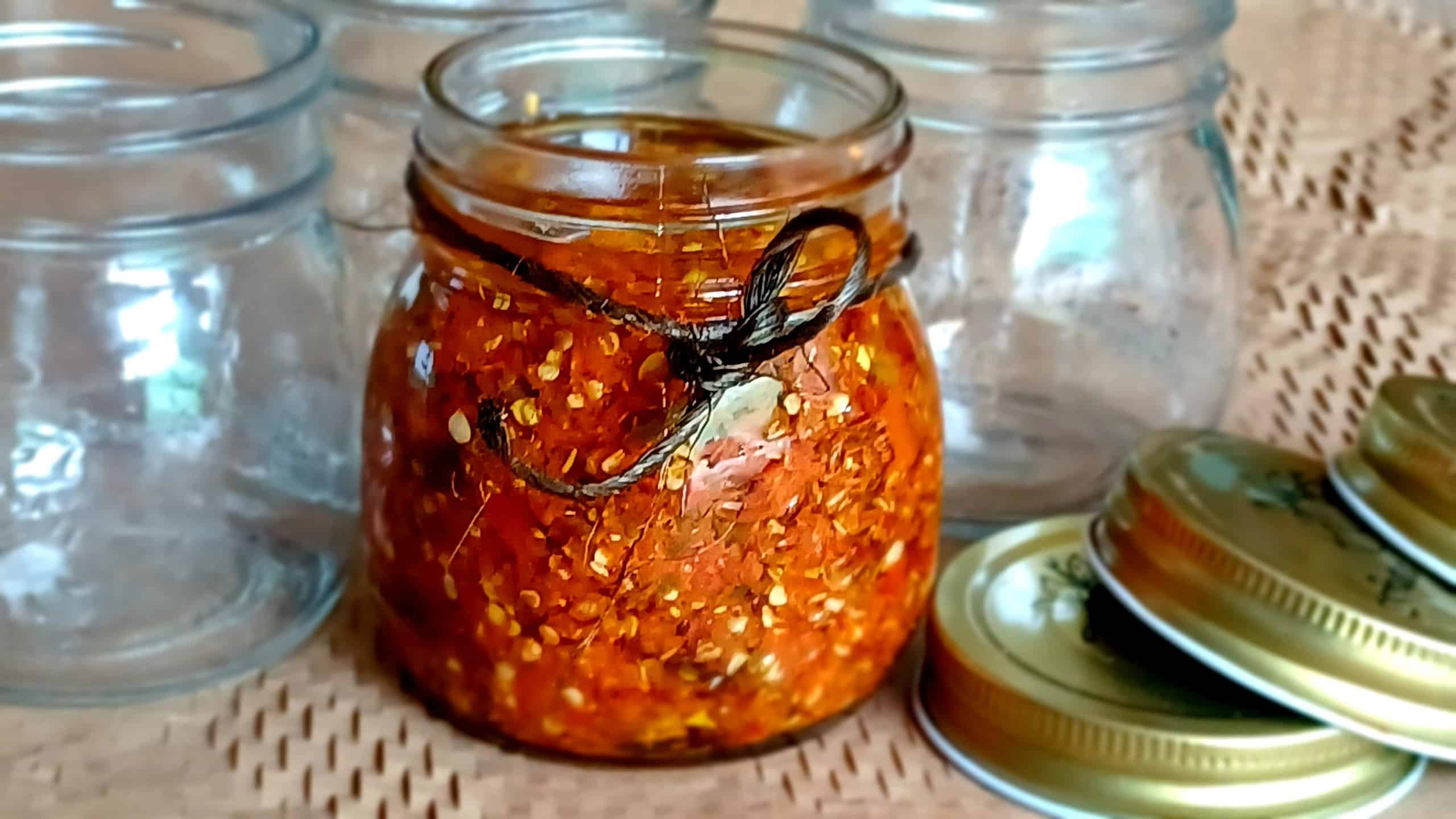 Preserved Chillies in Oil