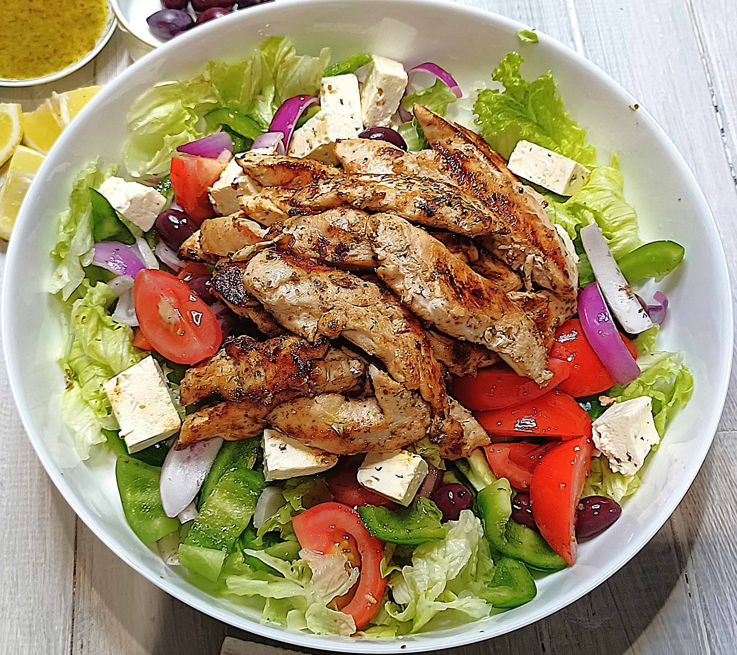 Chicken Greek Salad