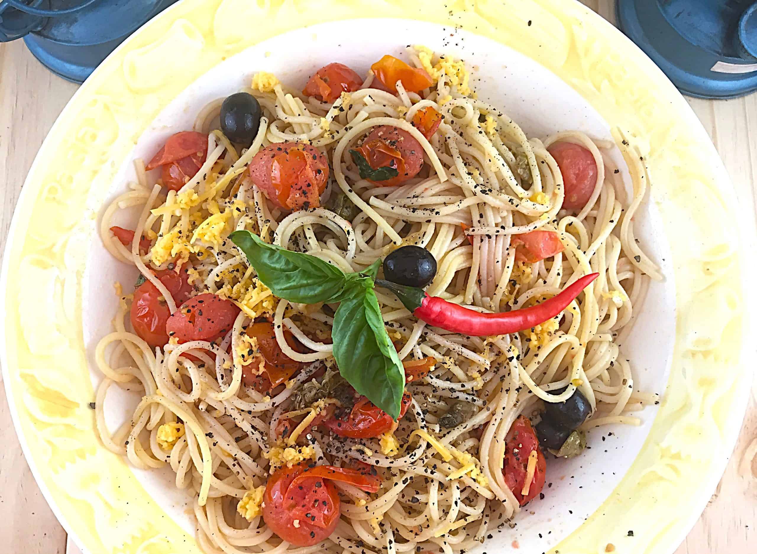 Puttanesca Spaghetti