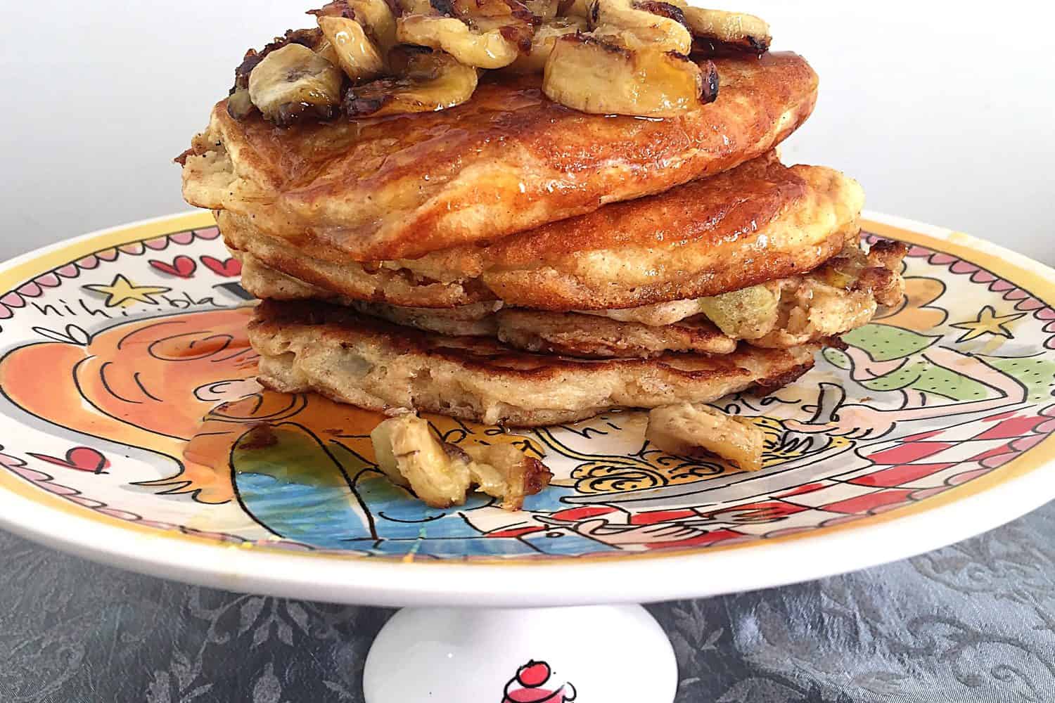 Flapjacks with Apple and Banana
