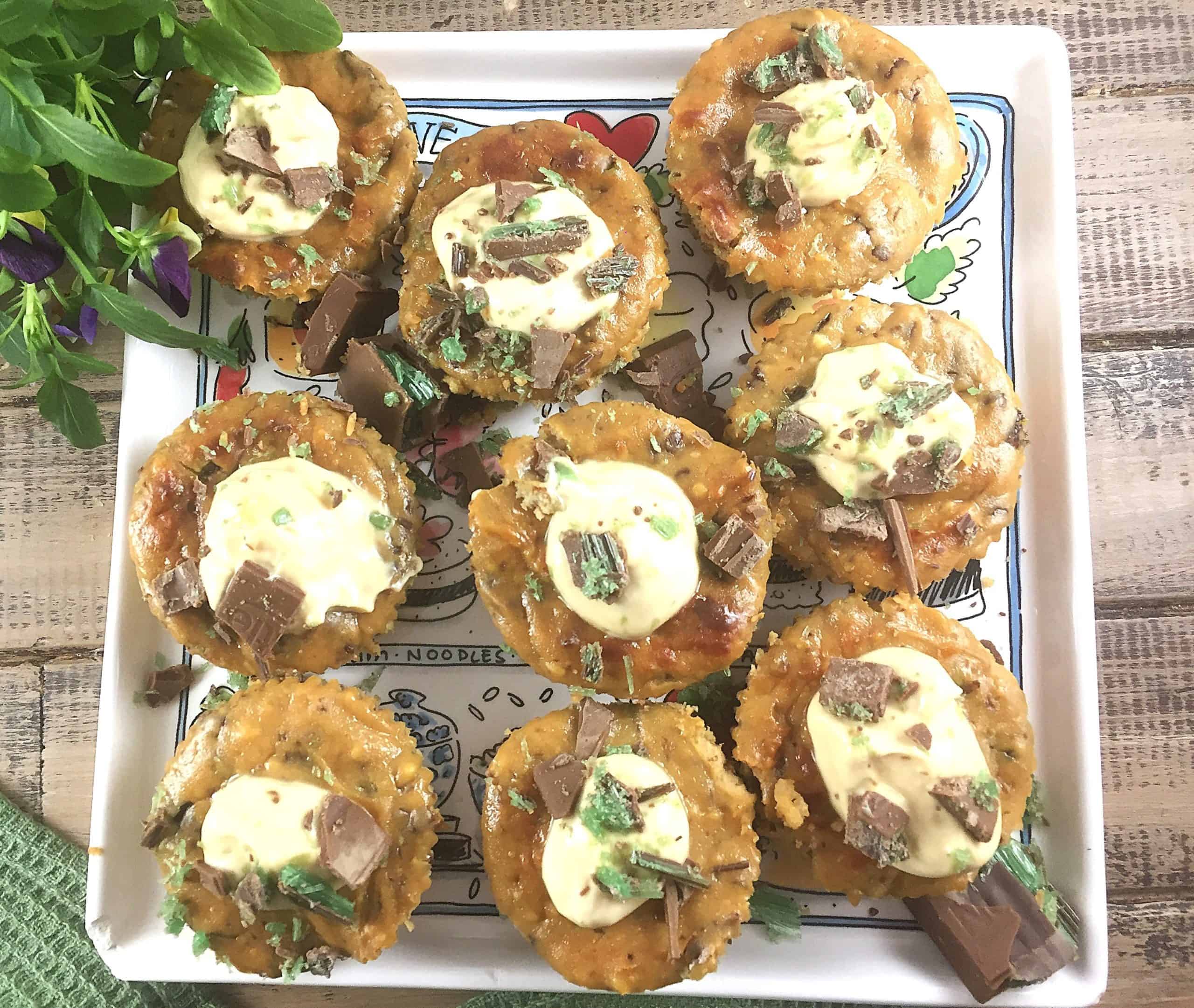 Mini Cheese Cakes - Peppermint Crisp