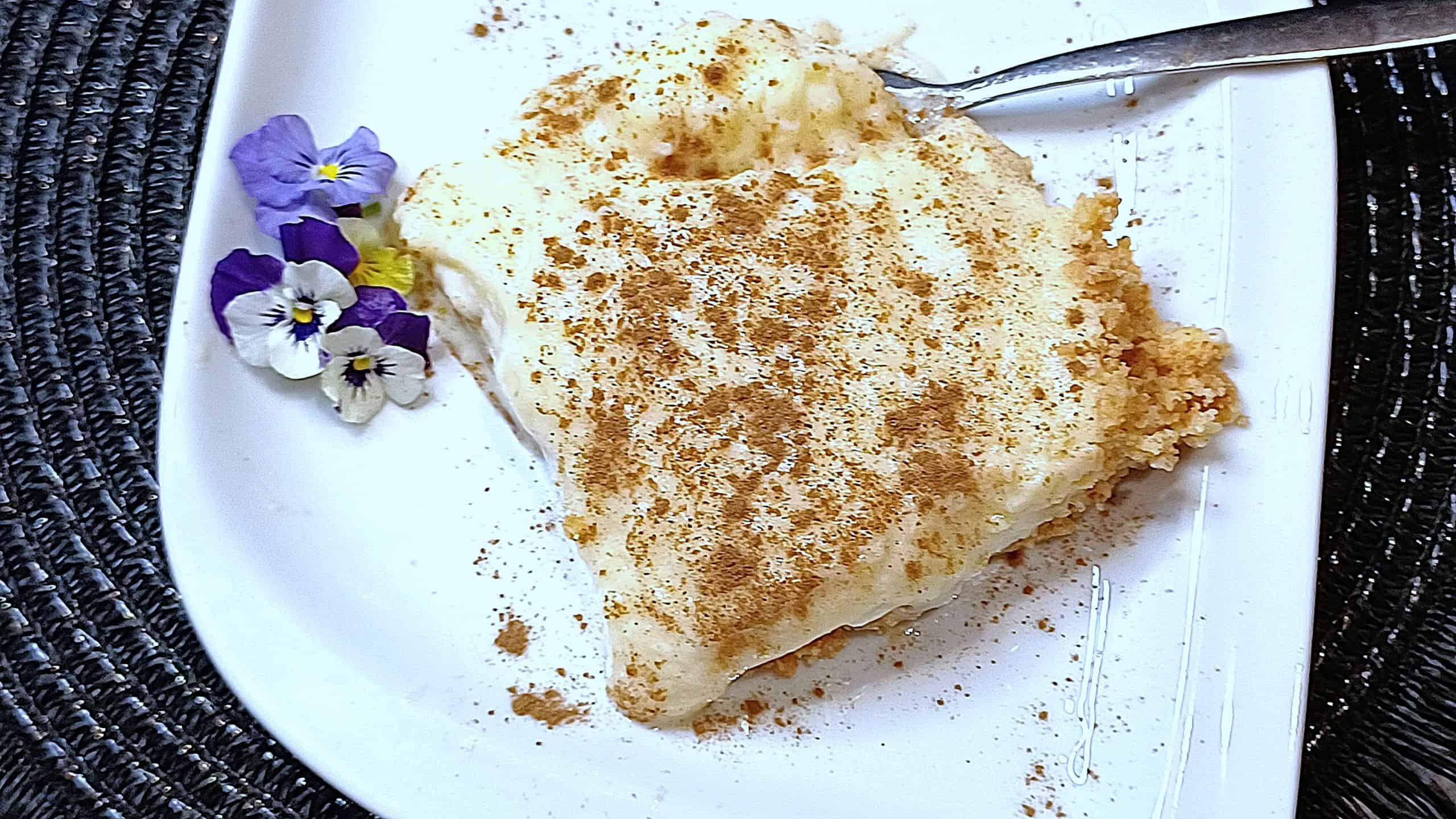 Zesty Lemon Flavoured Milk Tart