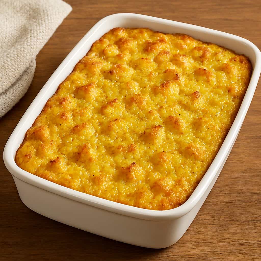 Baked Bread Pudding with Pineapple Recipe