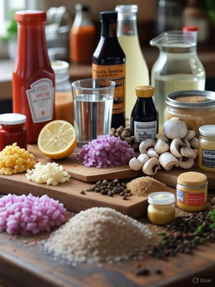 Ingredients for Marinade