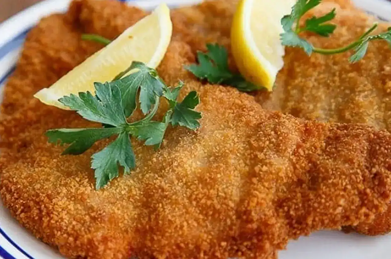 Golden Pork Schnitzels