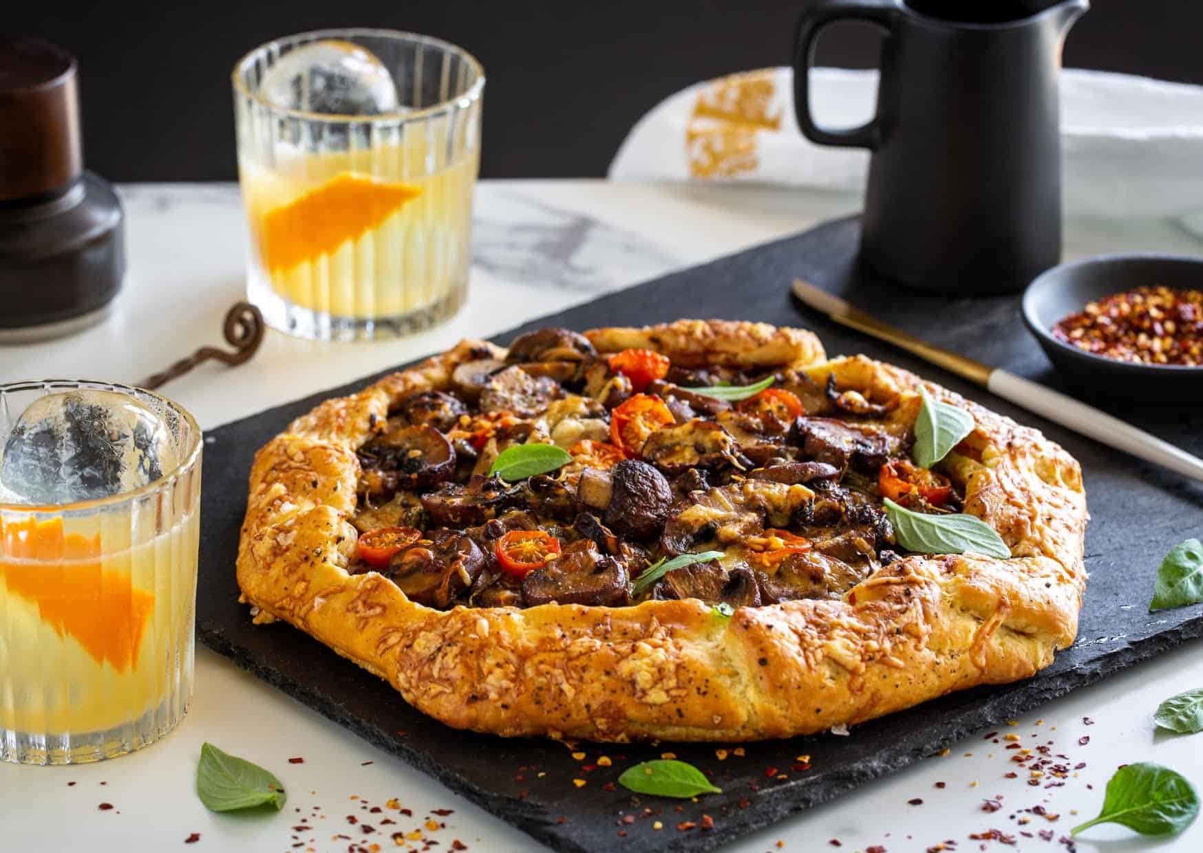 Savory Mushroom Galette