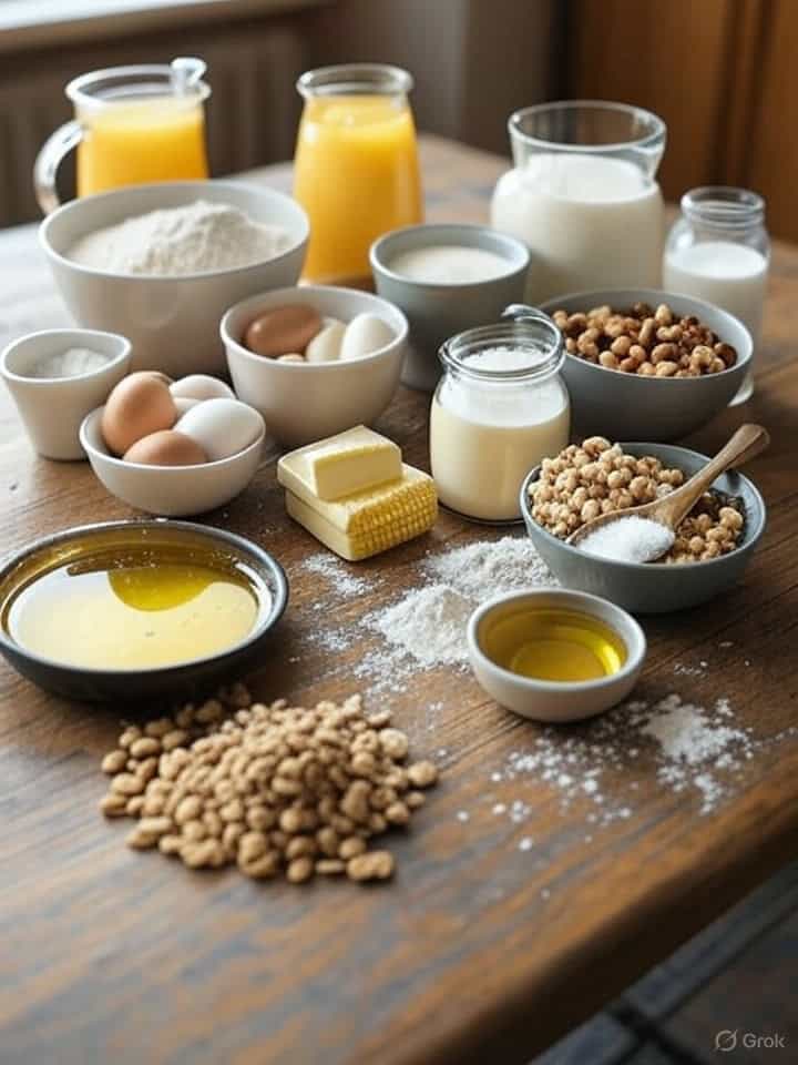 Ingredients for Pancakes