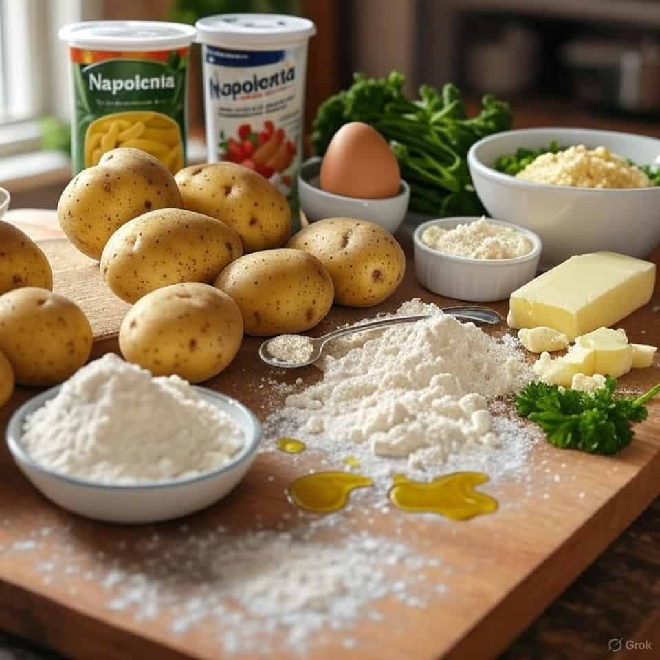 Ingredients: Pan-fried Gnocchi in Butter