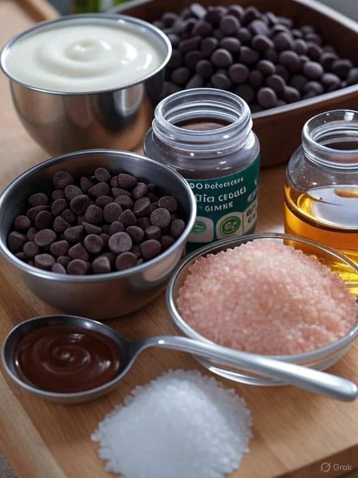 Ingredients Hot Chocolate Sauce