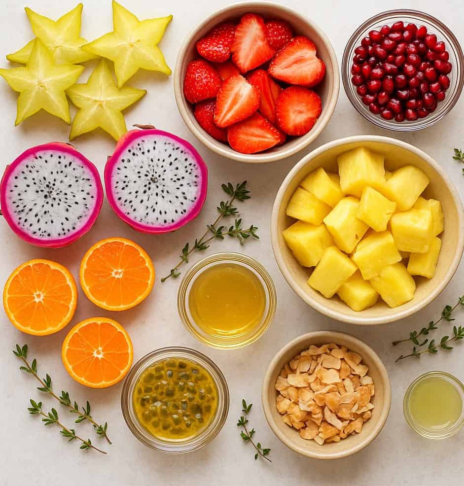 Ingredients Dragon Fruit Salad