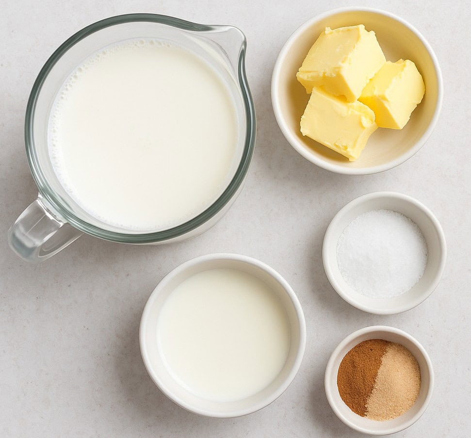 Melkkos - Ingredients