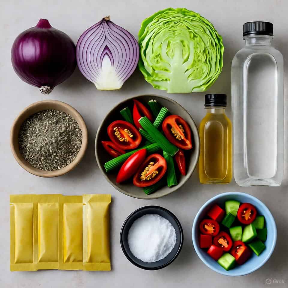 Ingredients for Pickles