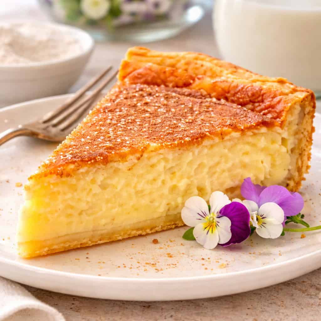 Slice of Milk Tart
