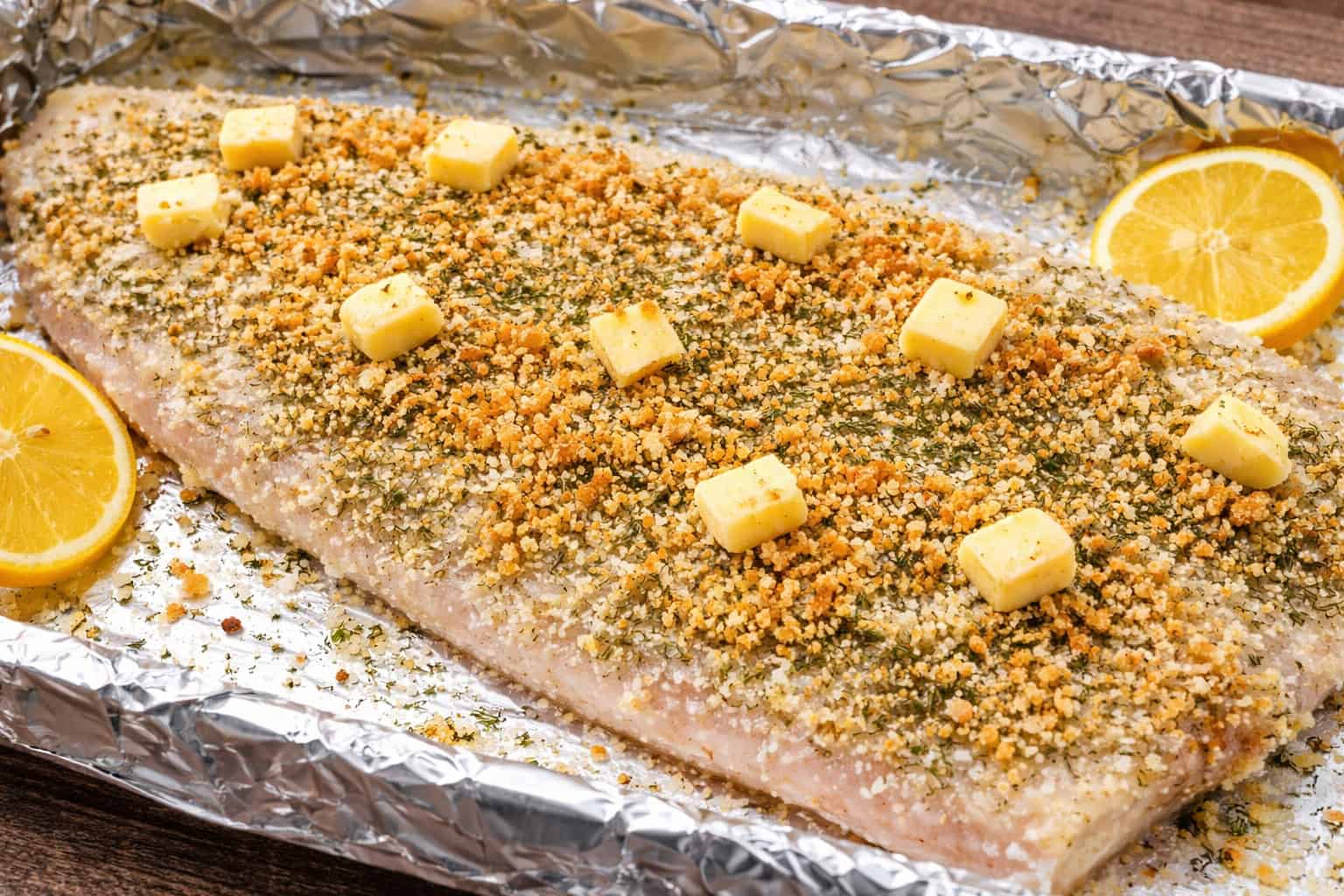 Snoek ready for the oven