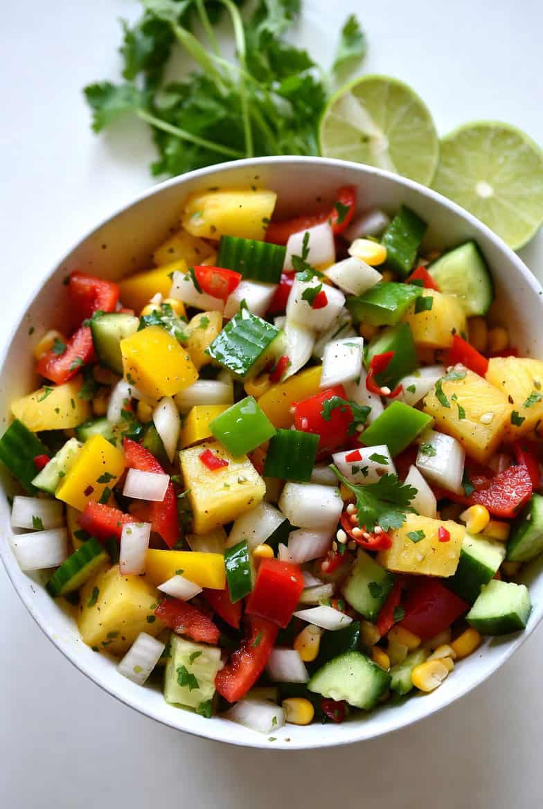 Fresh and Healthy Crunchy Salad Recipe